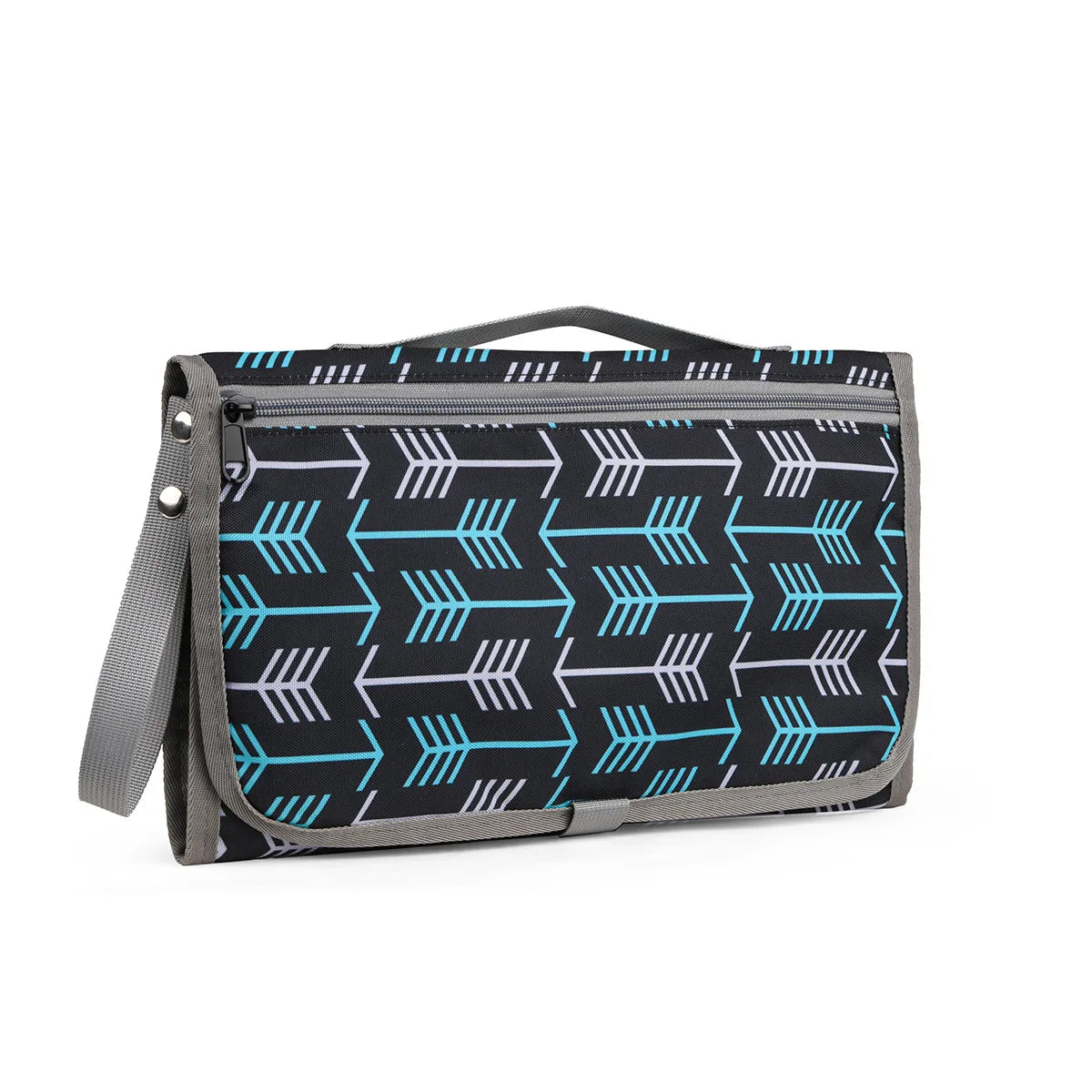 Portable Baby Changing Pad for Strollers and Diaper Bags - One-Handed Use for Newborns and Infants
