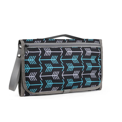 Portable Baby Changing Pad for Strollers and Diaper Bags - One-Handed Use for Newborns and Infants